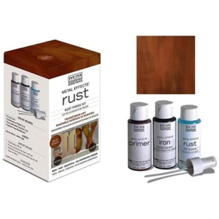 Modern Masters 223430 2 oz Oxidizing Finish Metal Effects Kit, Rust MO327568